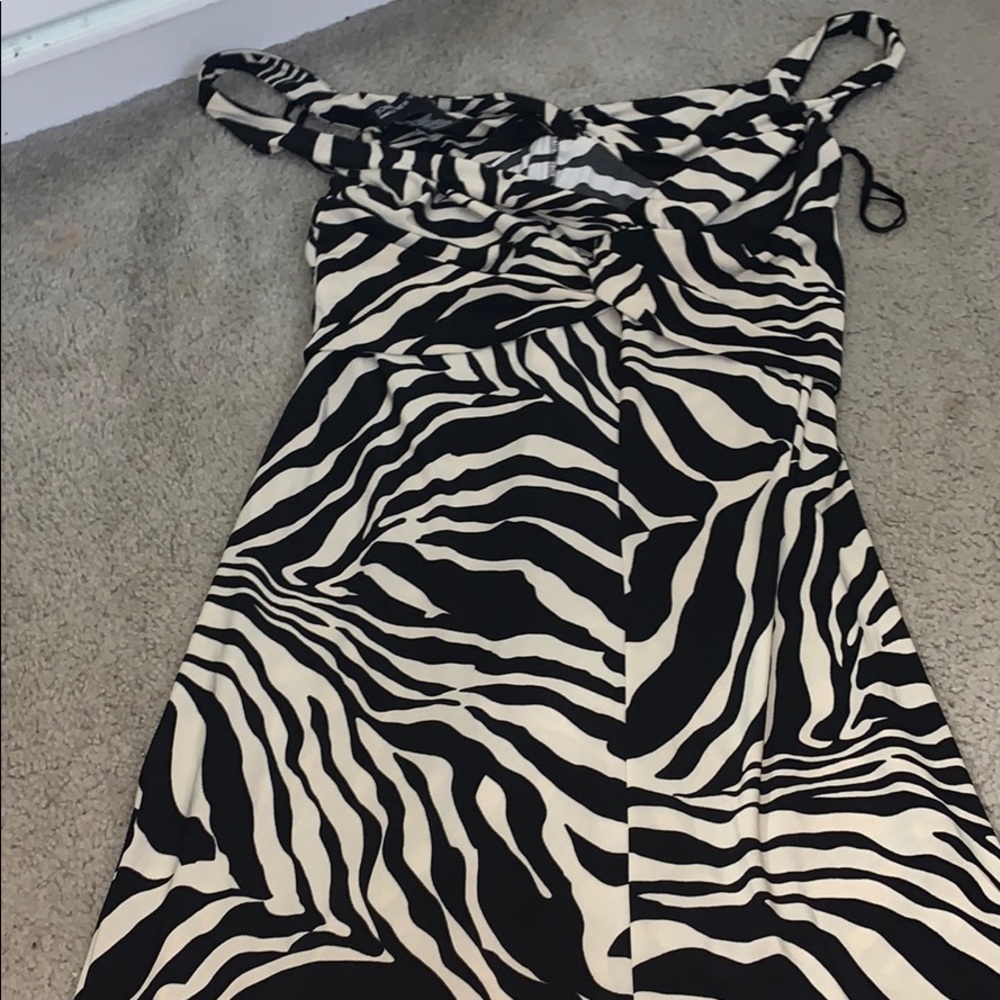Zebra dress size xl